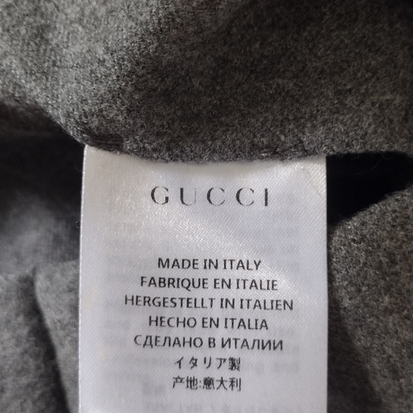 Gucci pleated skirt 48 high mid wool cashmere high waist - Picture 4 of 12